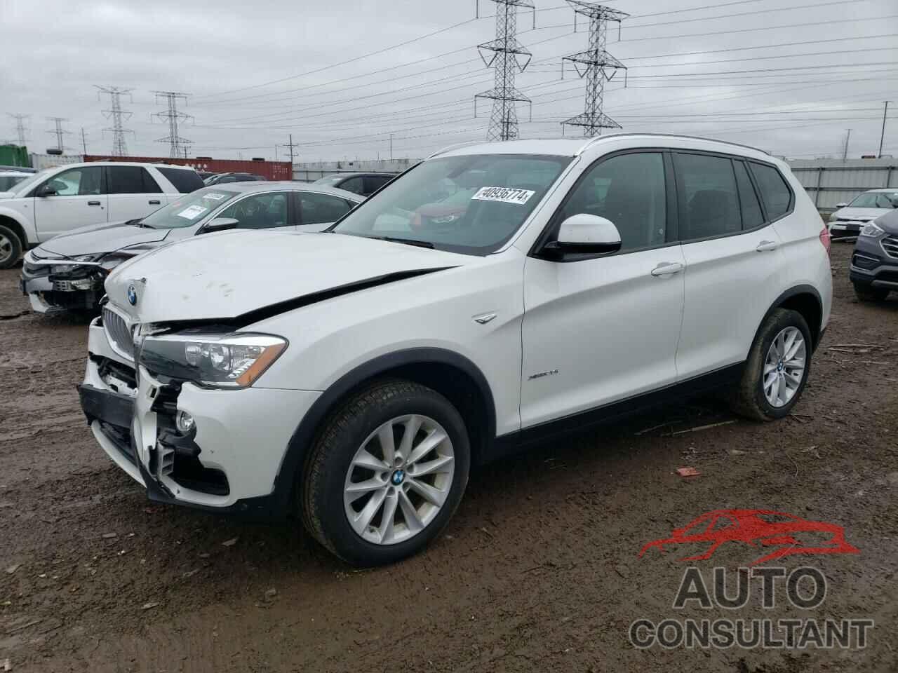 BMW X3 2017 - 5UXWX9C35H0T16522