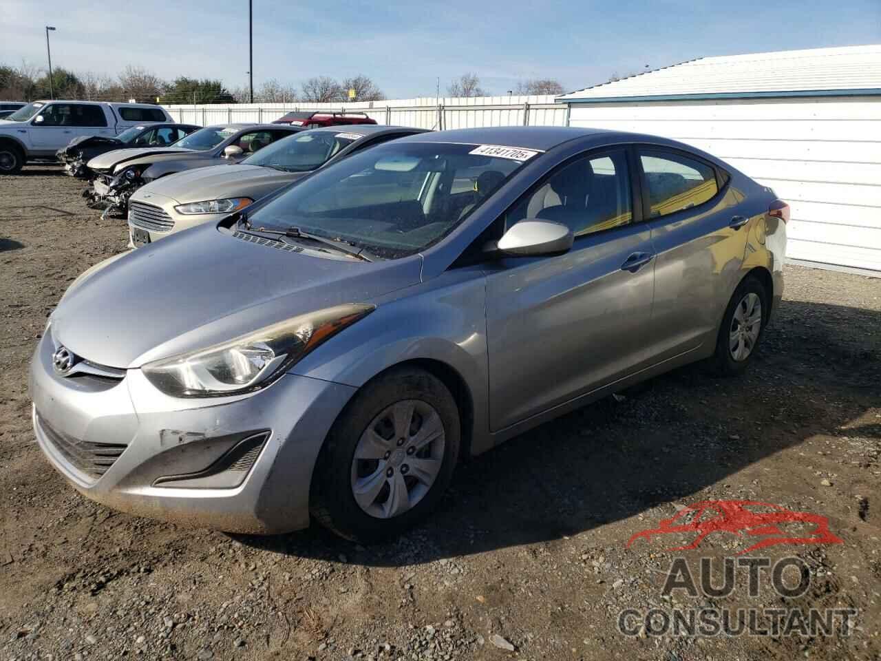 HYUNDAI ELANTRA 2016 - 5NPDH4AE3GH696250