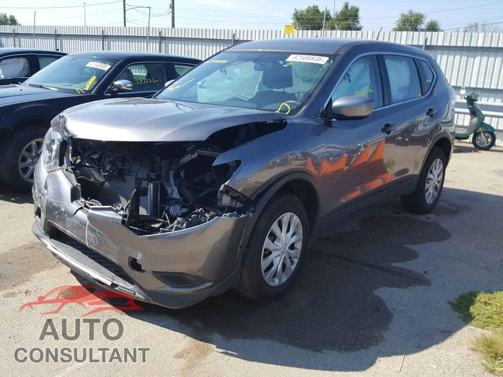 NISSAN ROGUE S 2016 - KNMAT2MV5GP736883