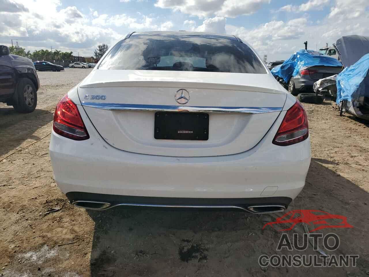 MERCEDES-BENZ C-CLASS 2017 - WDDWF4JB1HR261456