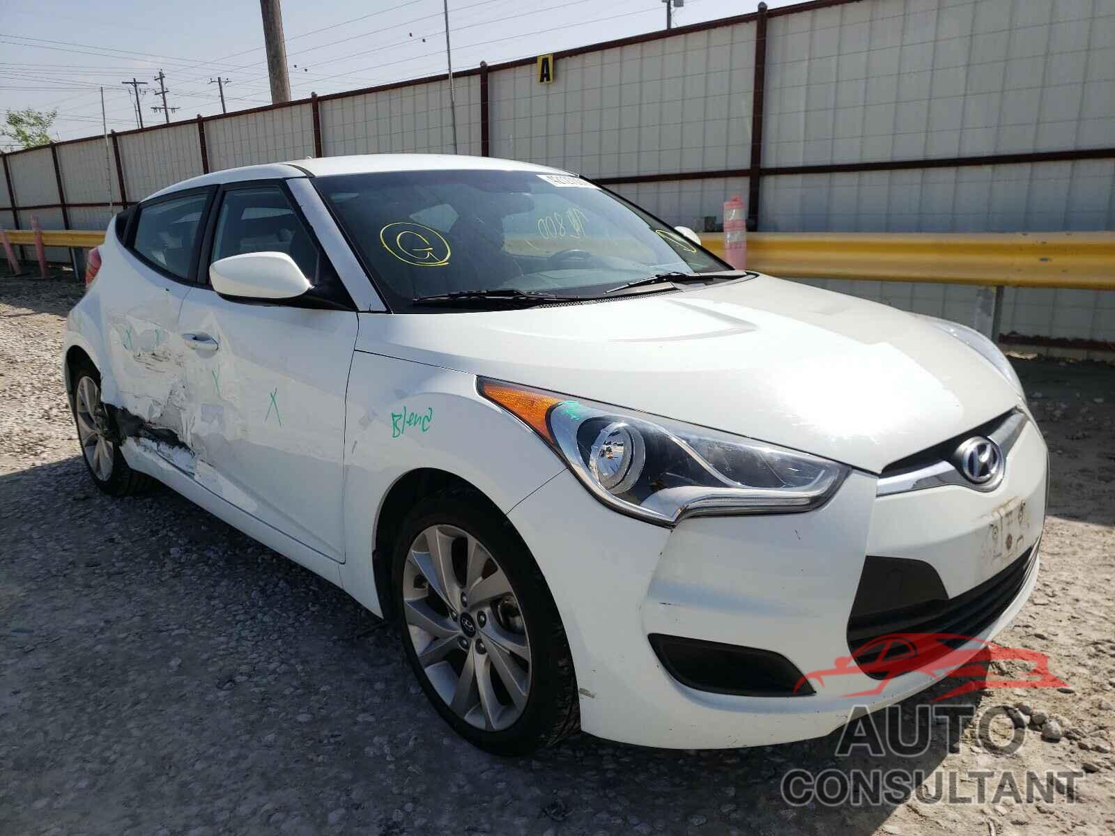 HYUNDAI VELOSTER 2016 - KMHTC6AD8GU261240