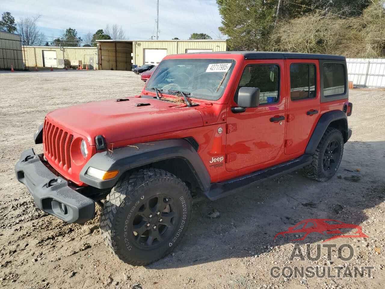 JEEP WRANGLER 2021 - 1C4HJXDN8MW503227