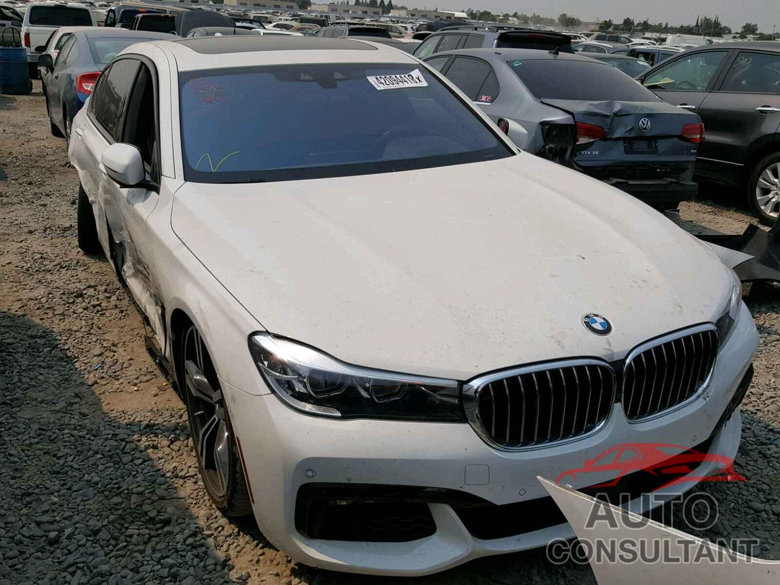 BMW 7 SERIES 2016 - WBA7E2C57GG548255