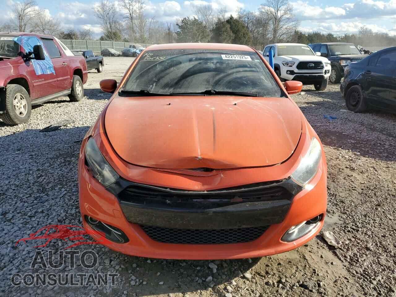DODGE DART 2015 - 1C3CDFBB3FD346892
