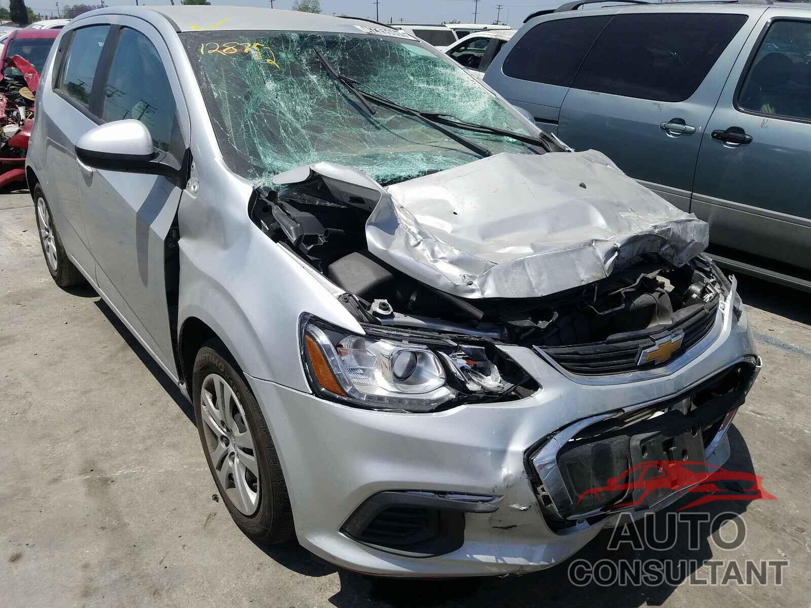 CHEVROLET SONIC 2020 - 1G1JG6SB3L4133780