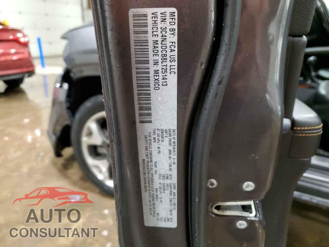 JEEP COMPASS 2020 - 3C4NJDCB8LT251413