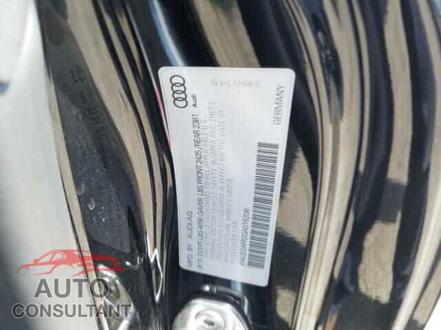 AUDI A5 2016 - WAUD2AFR2GA016208