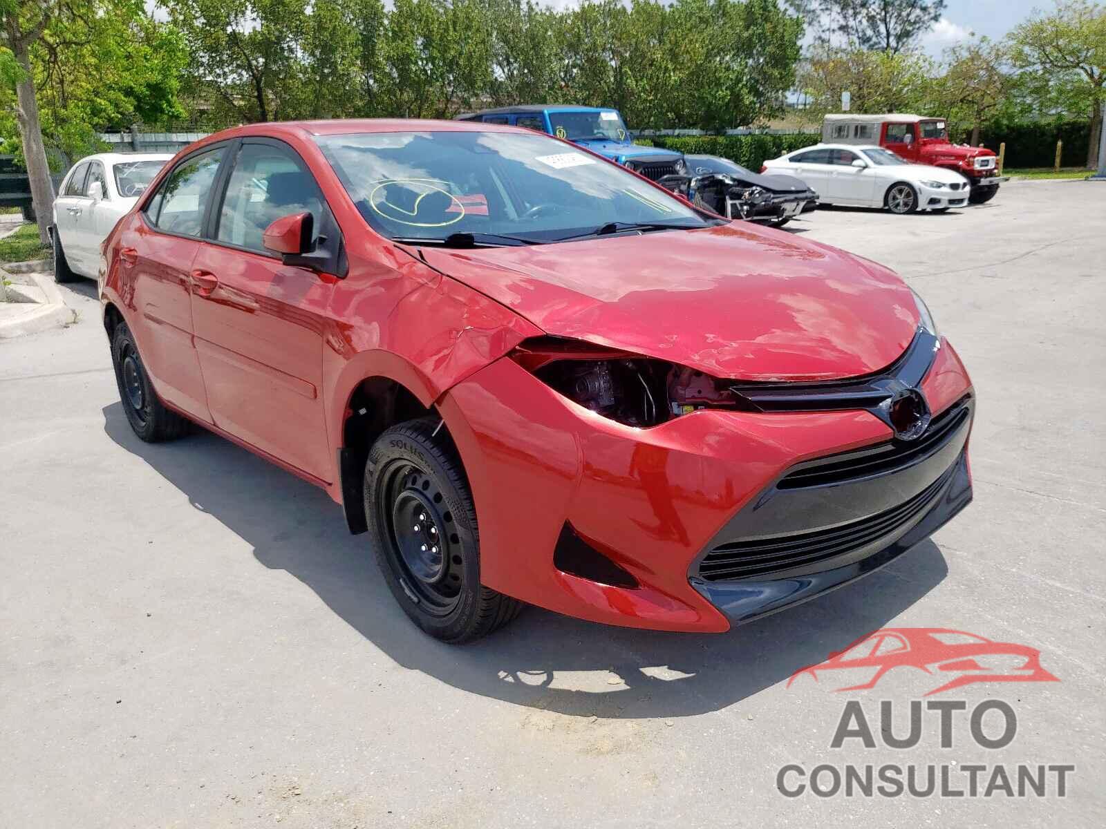 TOYOTA COROLLA 2017 - 2T1BURHE4HC936965