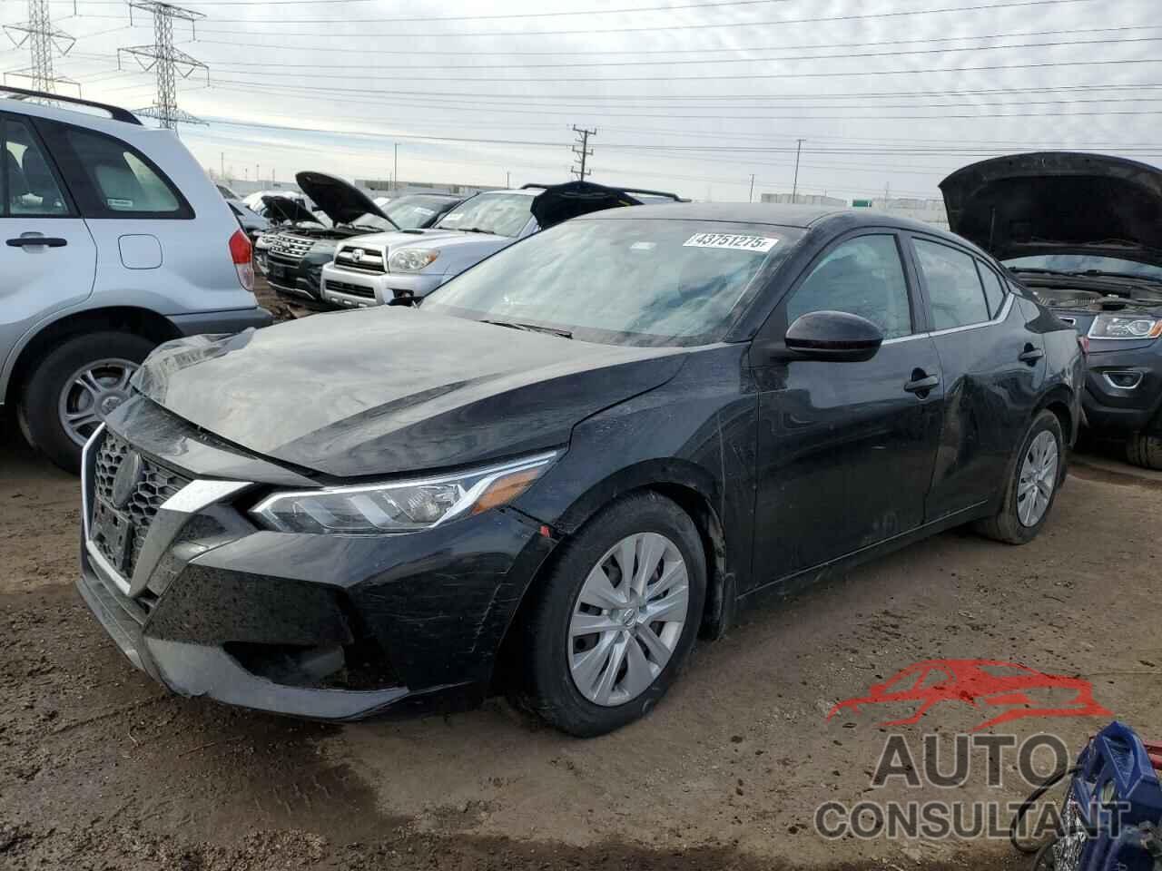 NISSAN SENTRA 2022 - 3N1AB8BV0NY210359
