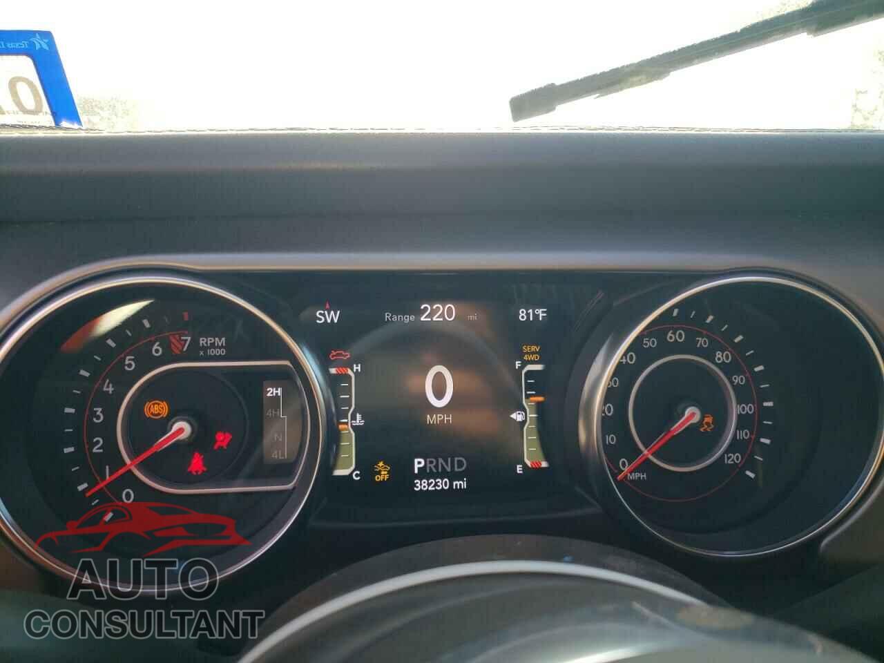 JEEP GLADIATOR 2020 - 1C6JJTBGXLL190817