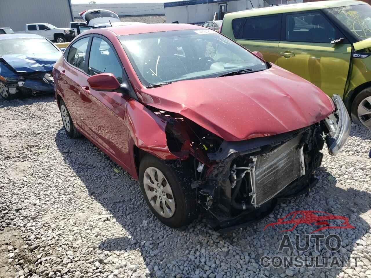 HYUNDAI ACCENT 2017 - KMHCT4AE8HU369081