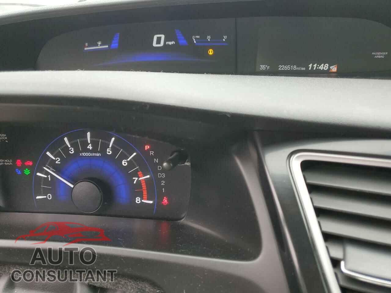 HONDA CIVIC 2013 - 19XFB2F5XDE042899