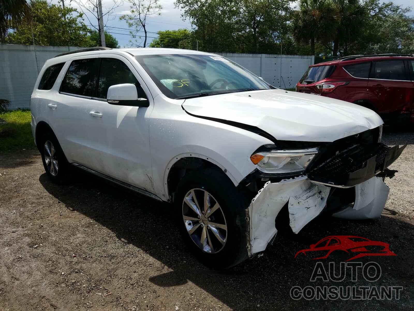 DODGE DURANGO 2016 - 1C4RDHDGXGC336488