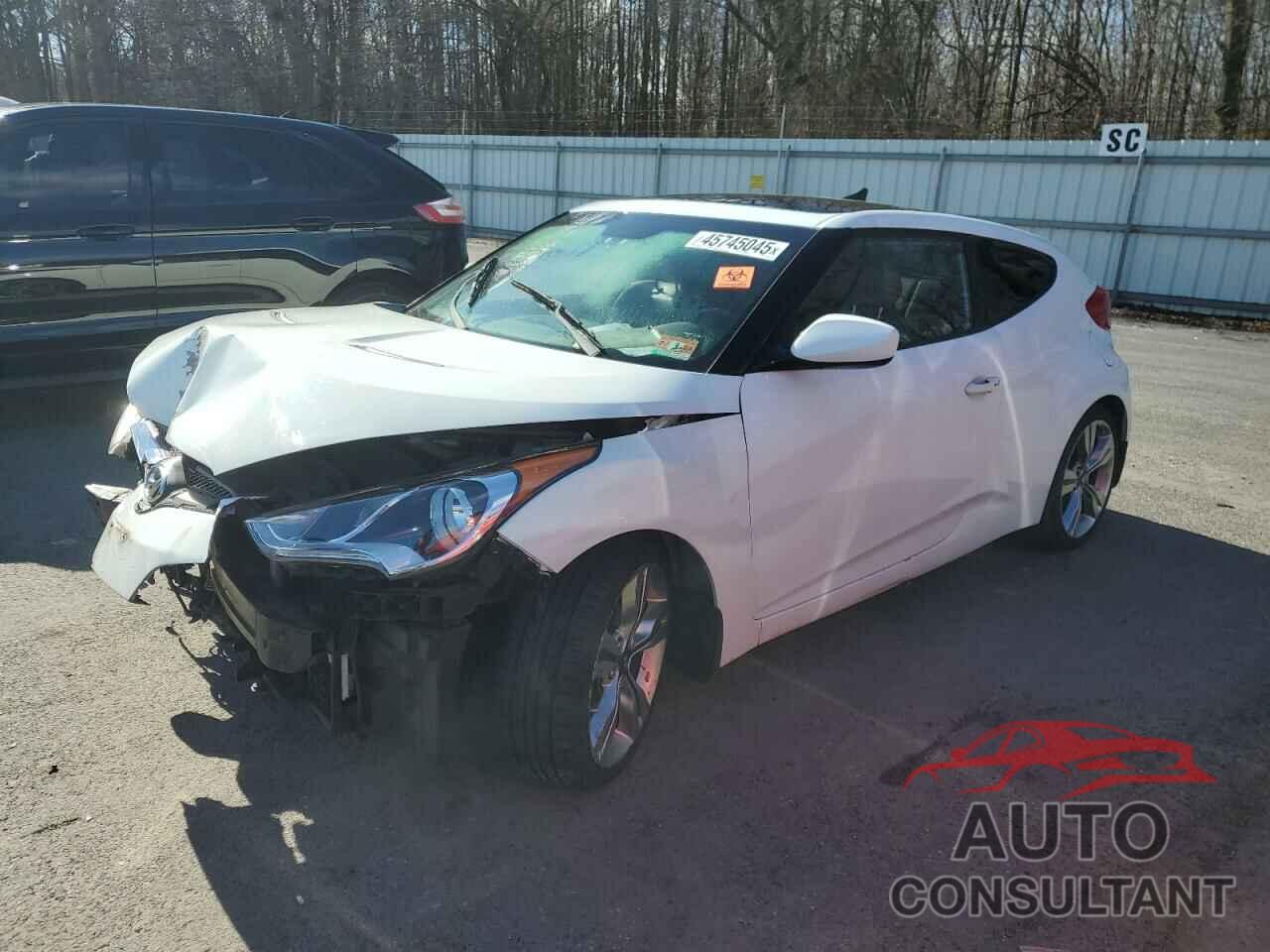 HYUNDAI VELOSTER 2013 - KMHTC6AD5DU151645