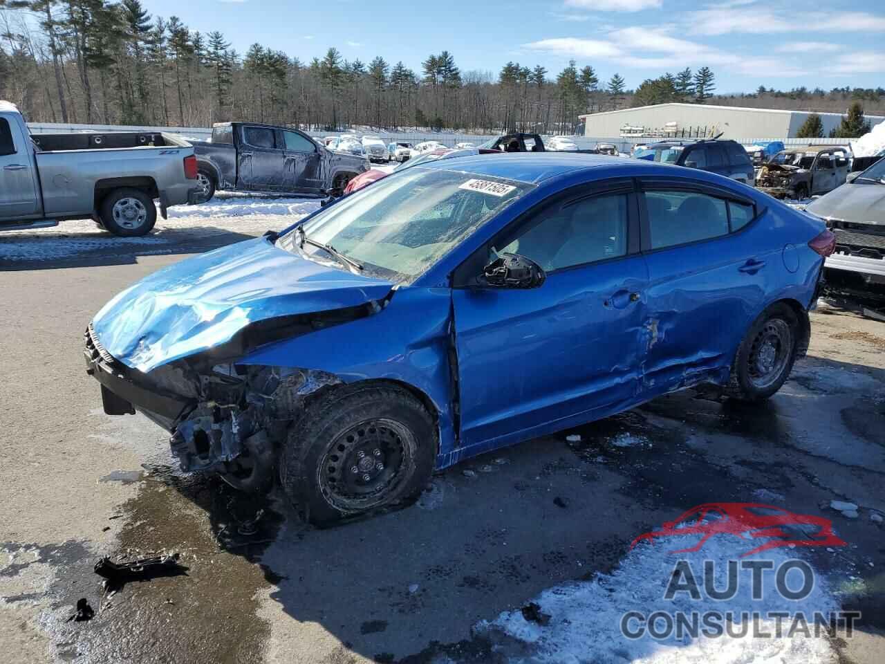 HYUNDAI ELANTRA 2017 - KMHD74LF4HU329532