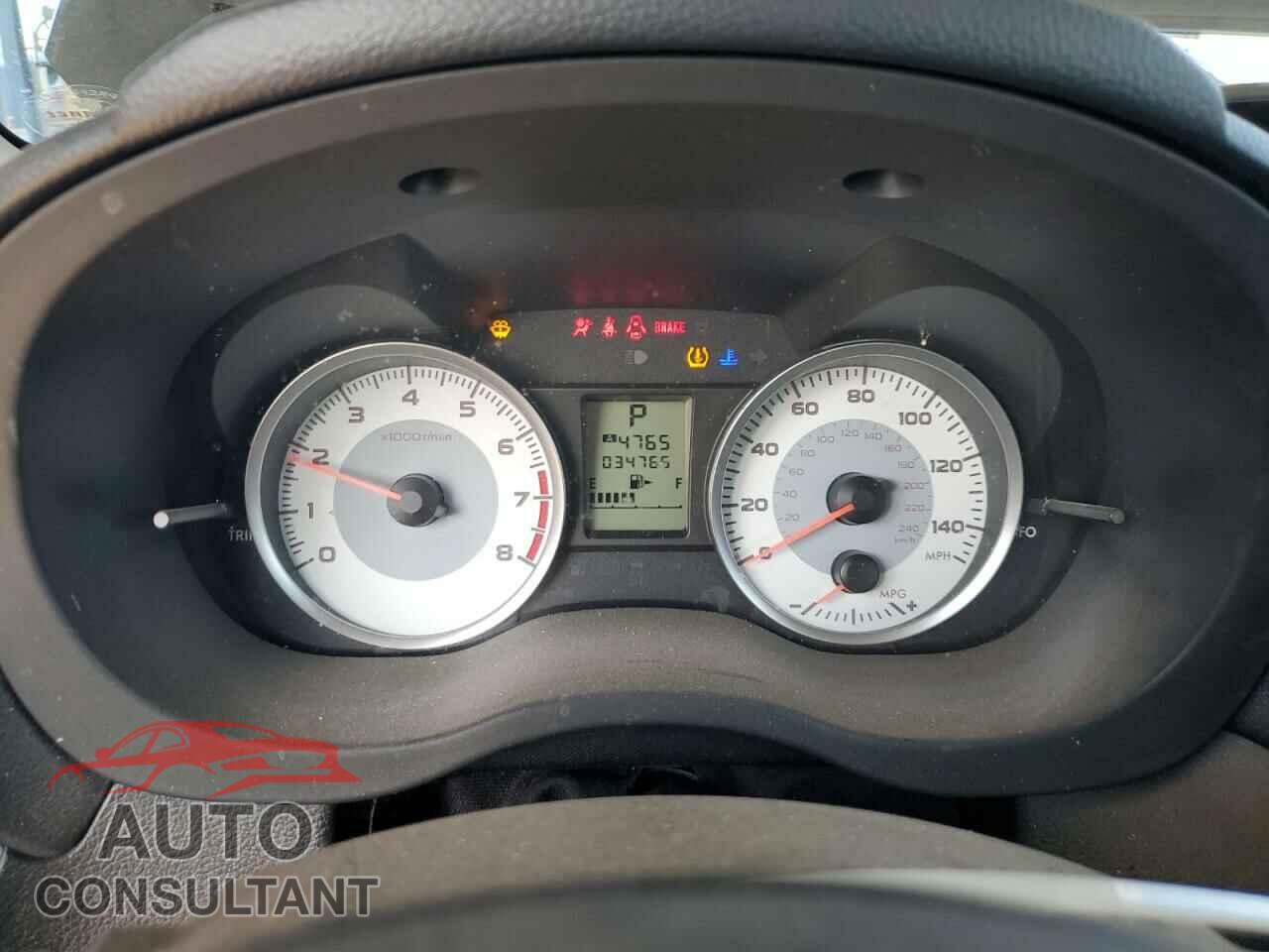 SUBARU IMPREZA 2012 - JF1GPAA64CH213922