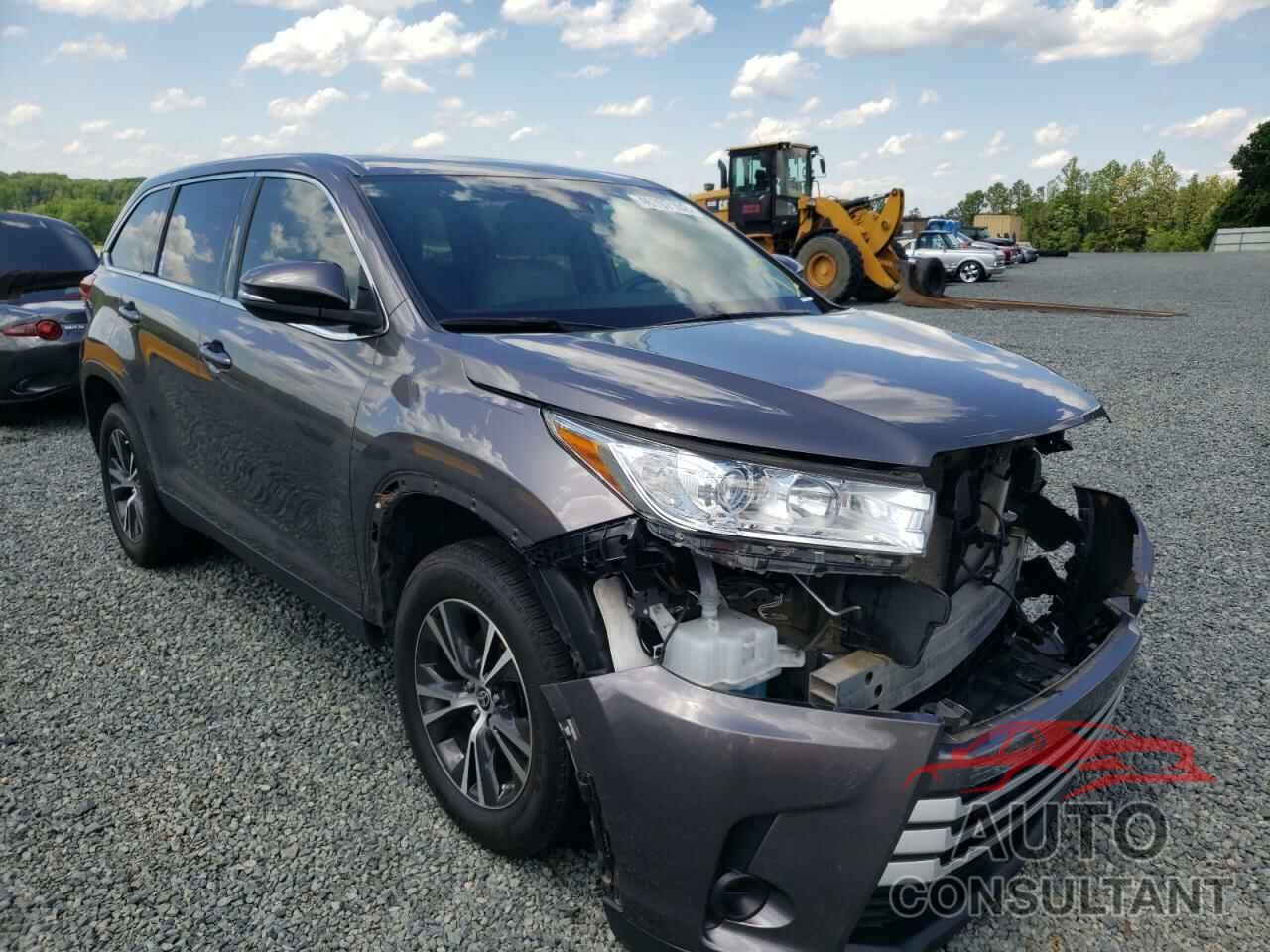 TOYOTA HIGHLANDER 2019 - 5TDZZRFH5KS370147