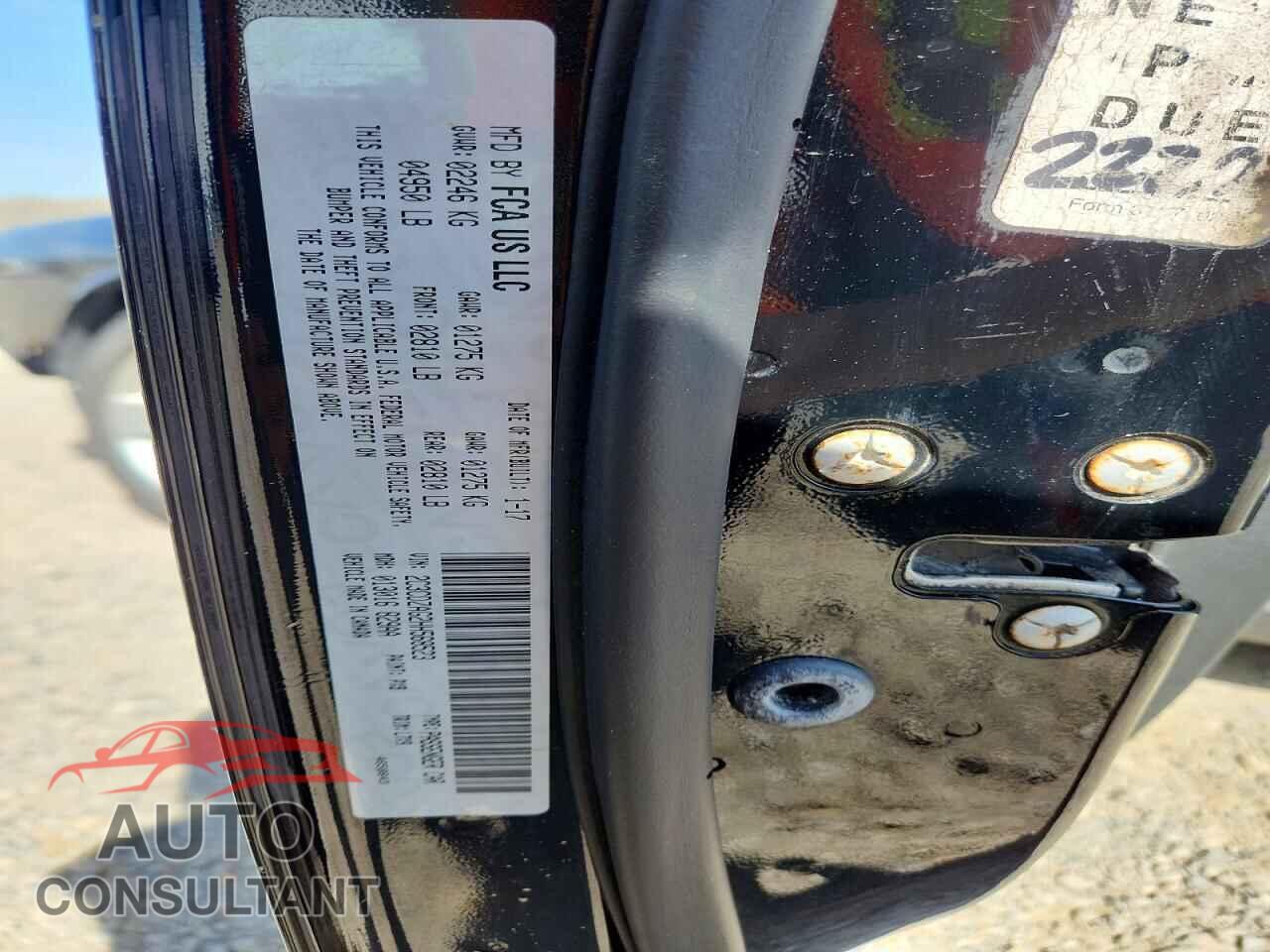 DODGE CHALLENGER 2017 - 2C3CDZAG2HH568523