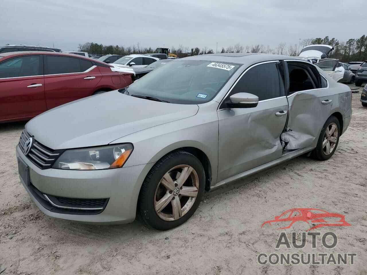 VOLKSWAGEN PASSAT 2013 - 1VWBH7A38DC028276