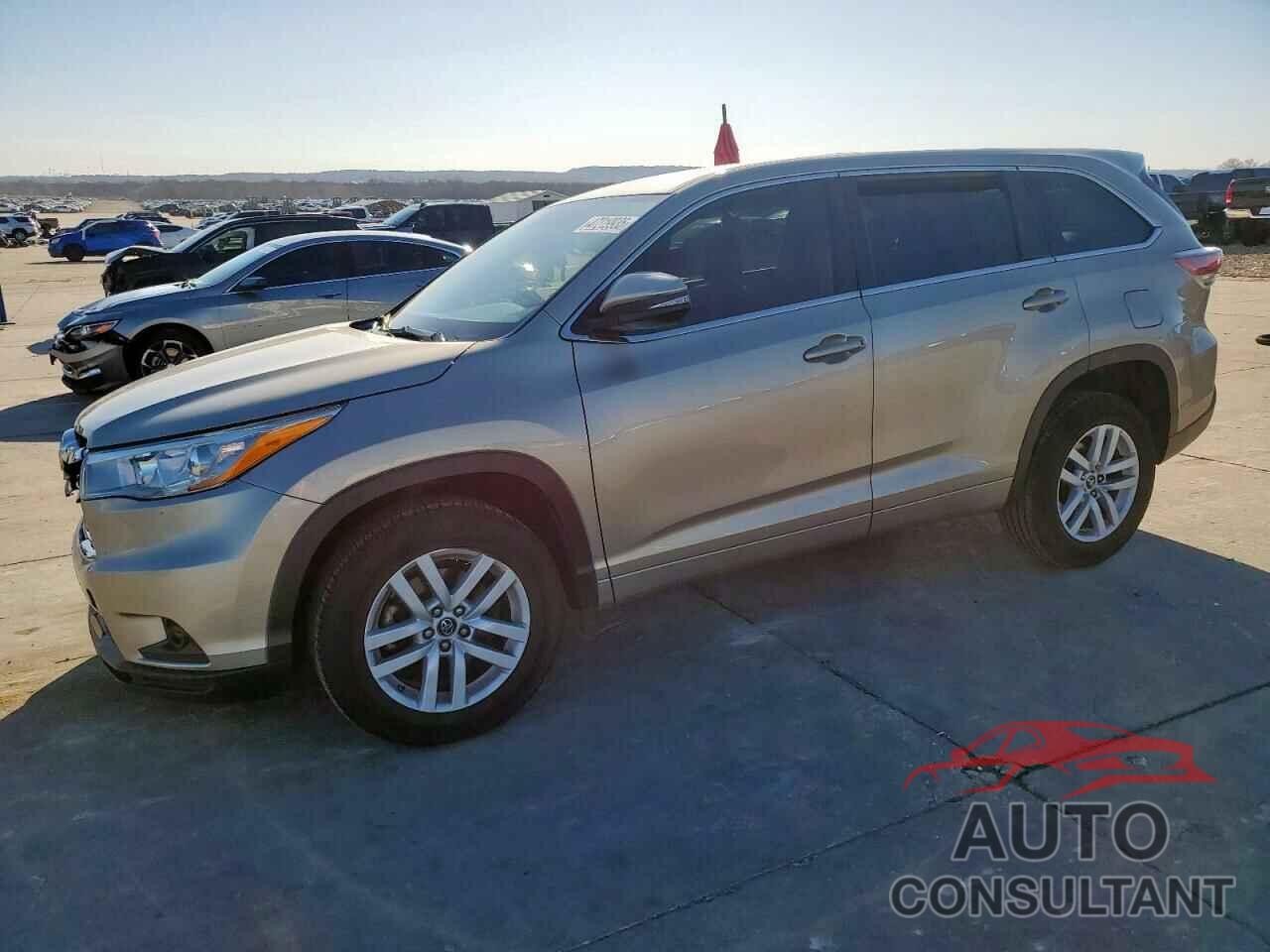 TOYOTA HIGHLANDER 2016 - 5TDZKRFHXGS179884