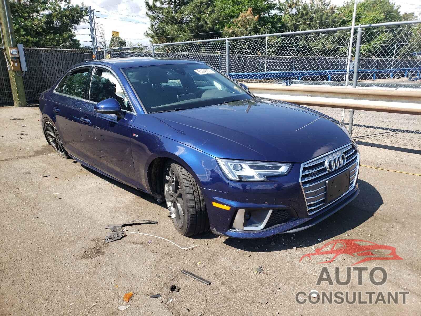 AUDI A4 2019 - WAUENAF41KA116387