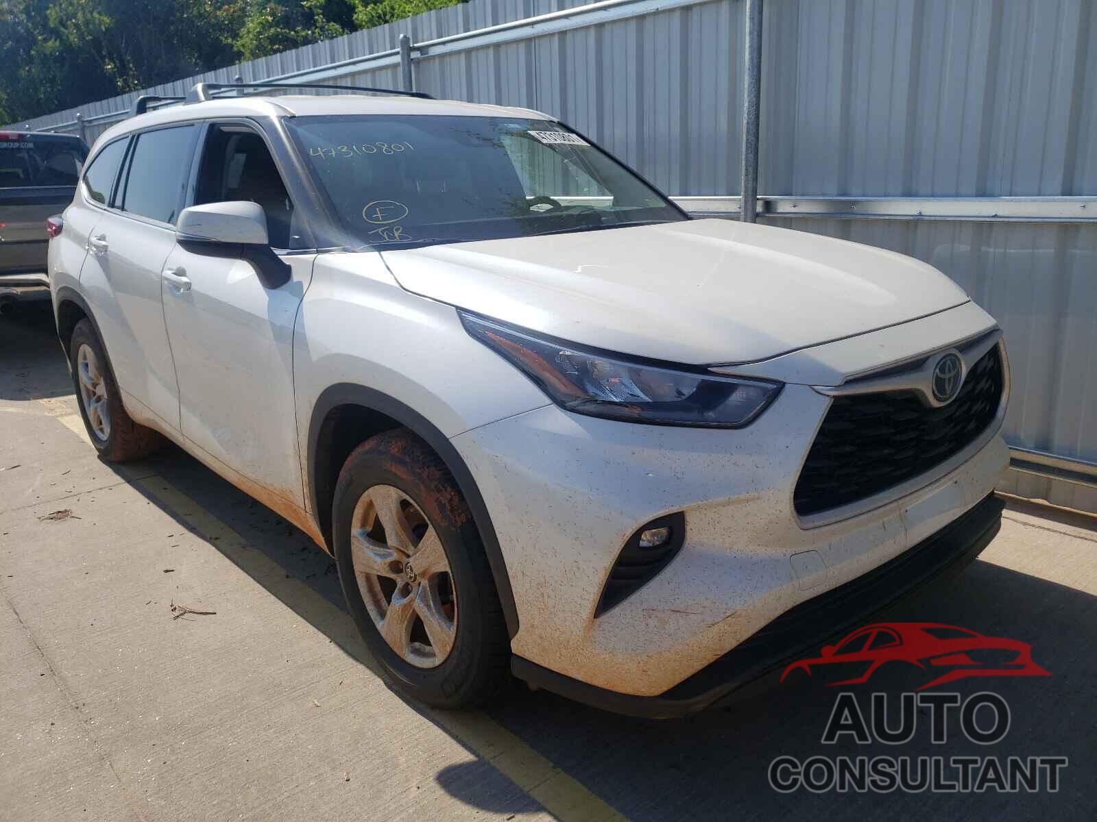 TOYOTA HIGHLANDER 2020 - 5TDZZRAH7LS009785