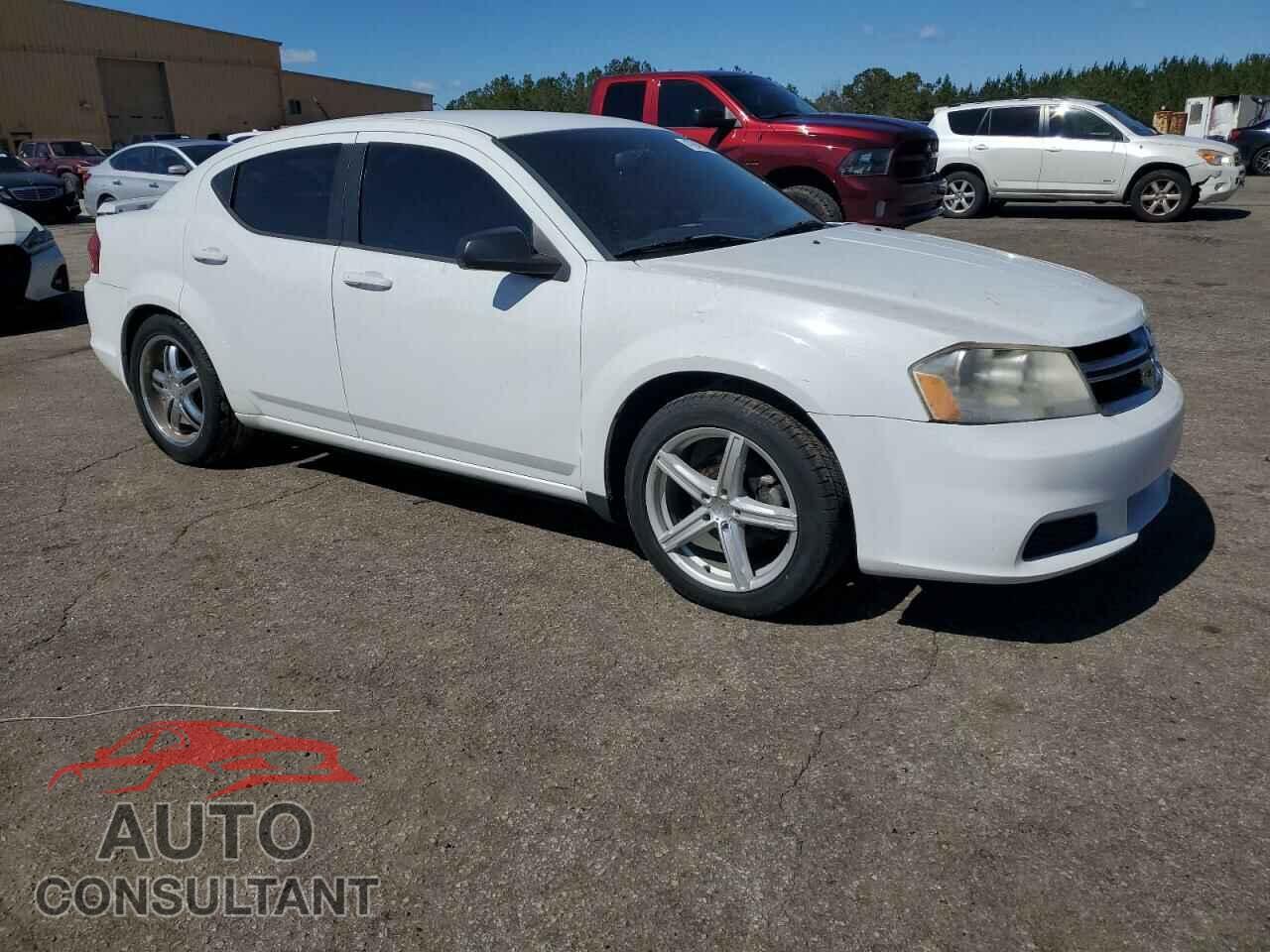 DODGE AVENGER 2012 - 1C3CDZAG7CN291142