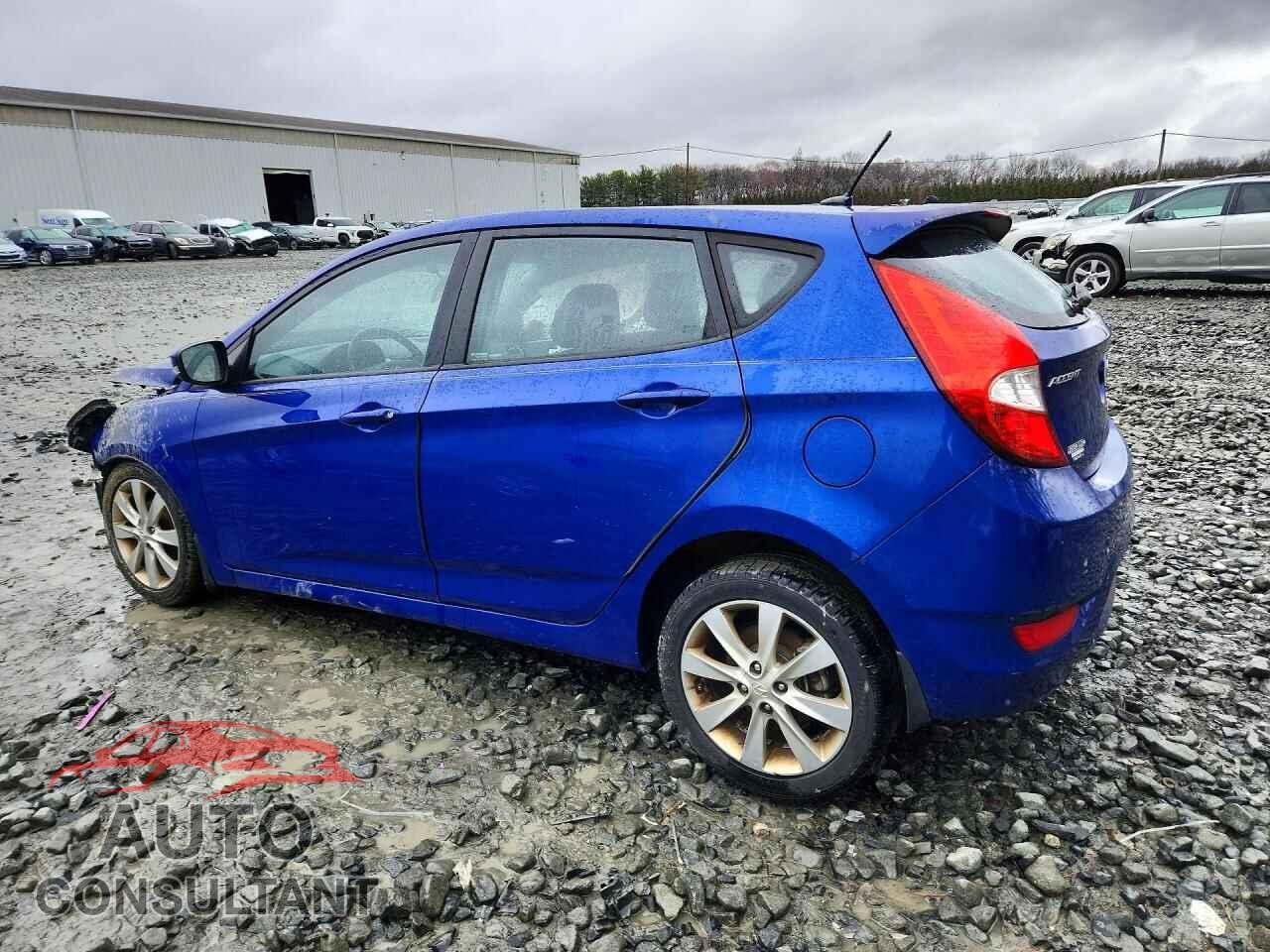 HYUNDAI ACCENT 2013 - KMHCU5AE7DU100258