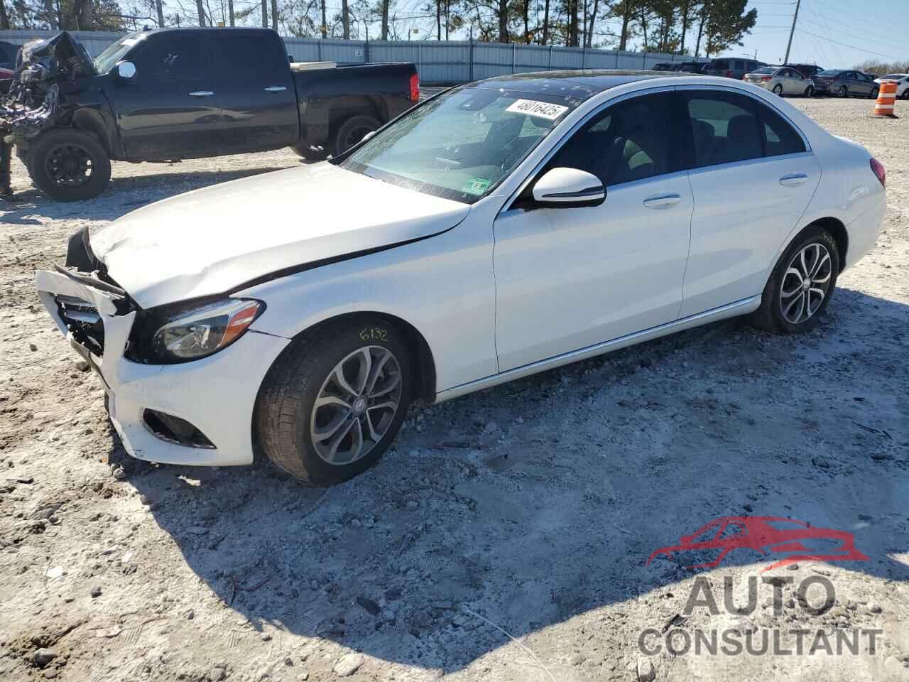 MERCEDES-BENZ C CLASS 4D 2016 - WDDWF4KB7GR150245