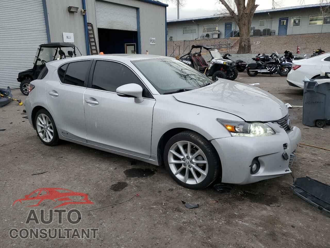 LEXUS CT 200 2012 - JTHKD5BH4C2071416