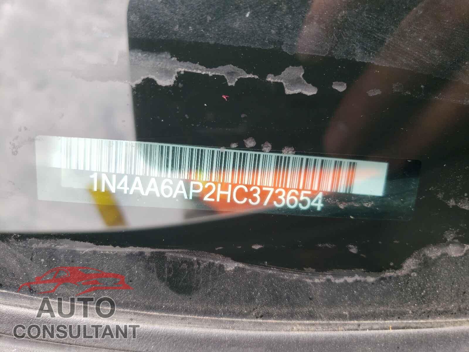 NISSAN MAXIMA 2017 - 1N4AA6AP2HC373654