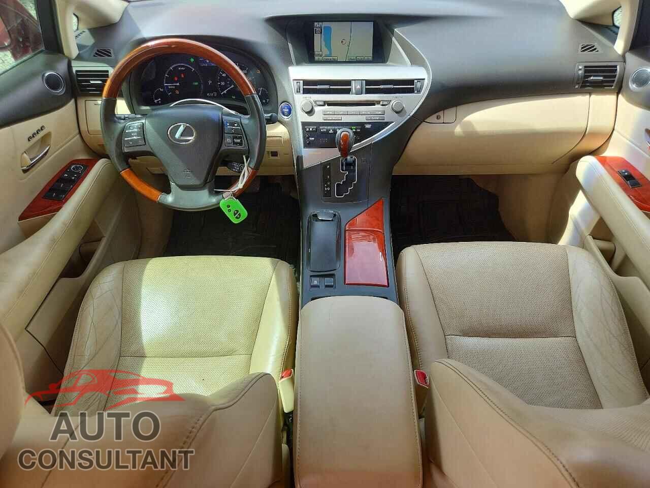 LEXUS RX450 2010 - JTJBC1BAXA2011540