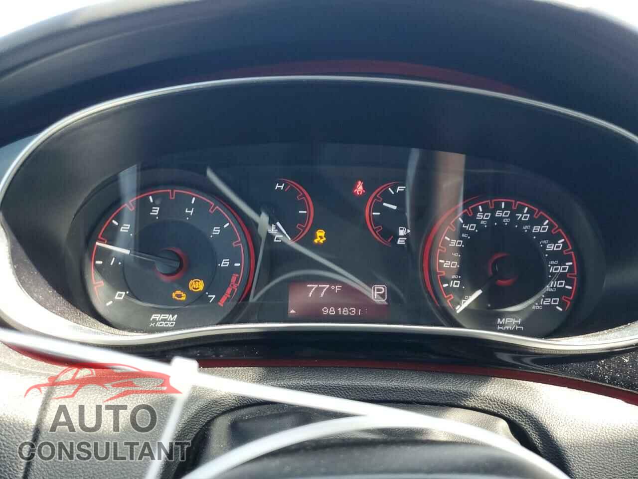 DODGE DART 2015 - 1C3CDFBB2FD405155
