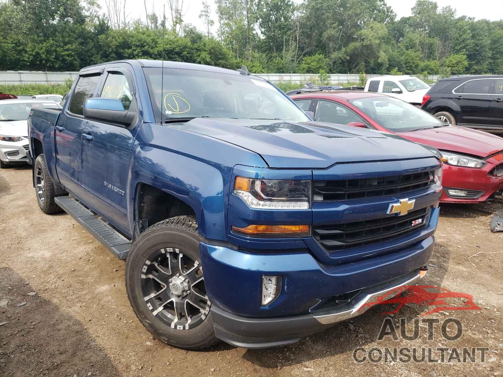 CHEVROLET SILVERADO 2017 - 3GCUKREC0HG117457
