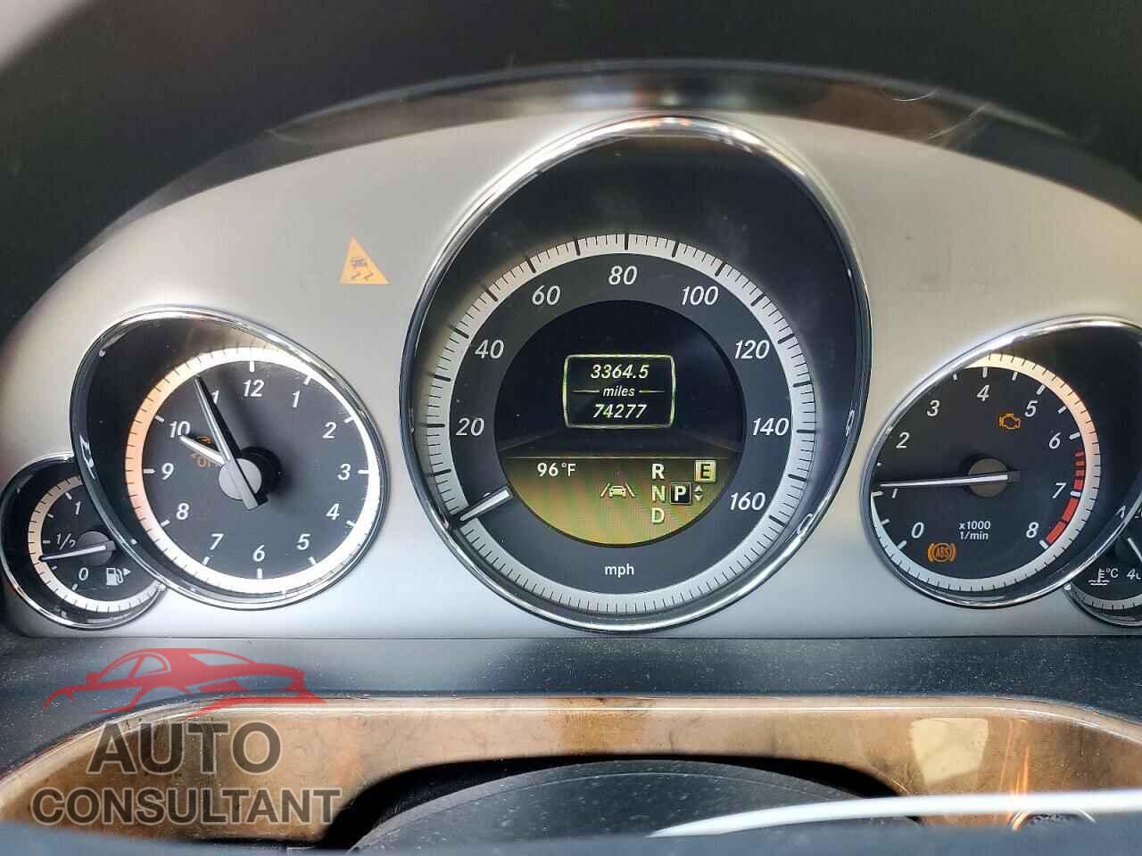 MERCEDES-BENZ E-CLASS 2012 - WDDHF8JB5CA615244