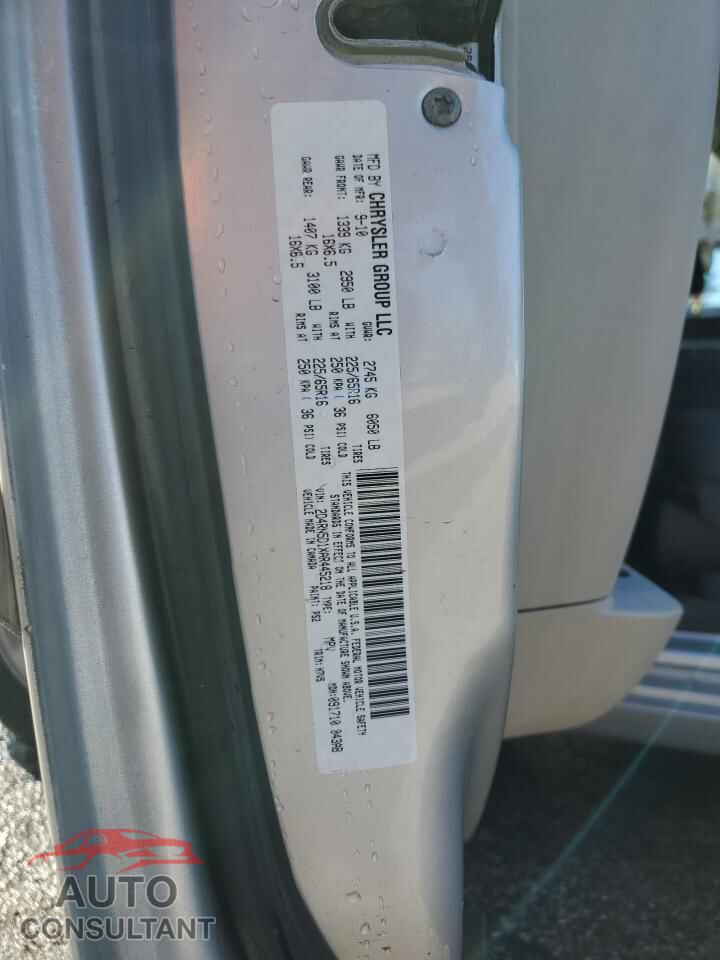 DODGE CARAVAN 2010 - 2D4RN5D1XAR445218