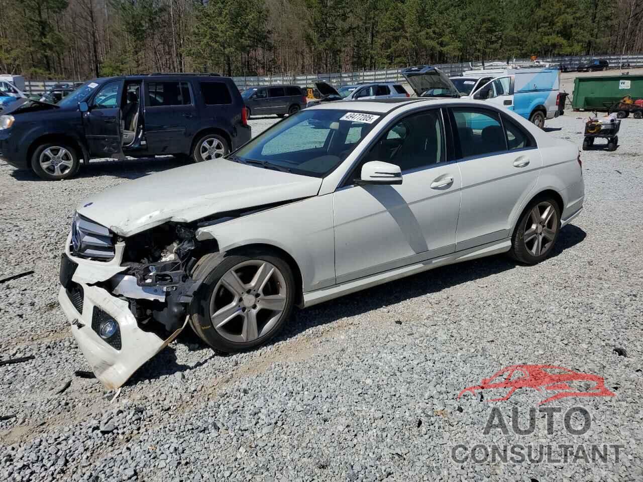 MERCEDES-BENZ C-CLASS 2010 - WDDGF8BB5AF436096