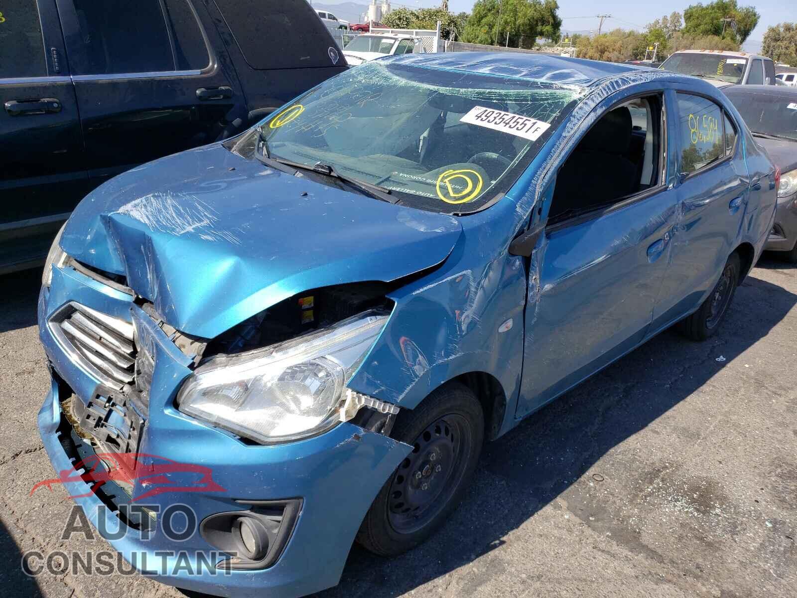 MITSUBISHI MIRAGE 2017 - ML32F3FJ4HHF09732