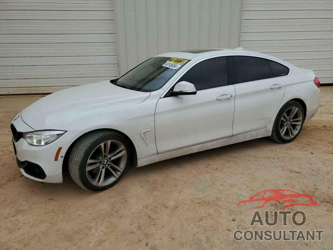 BMW 4 SERIES 2017 - WBA4F7C51HG786536