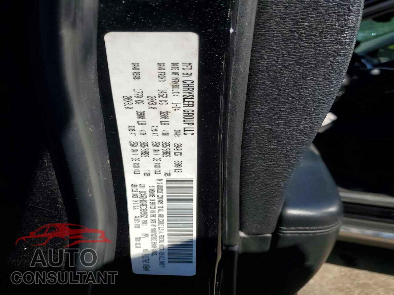 DODGE DURANGO 2014 - 1C4RDHDG4EC390902