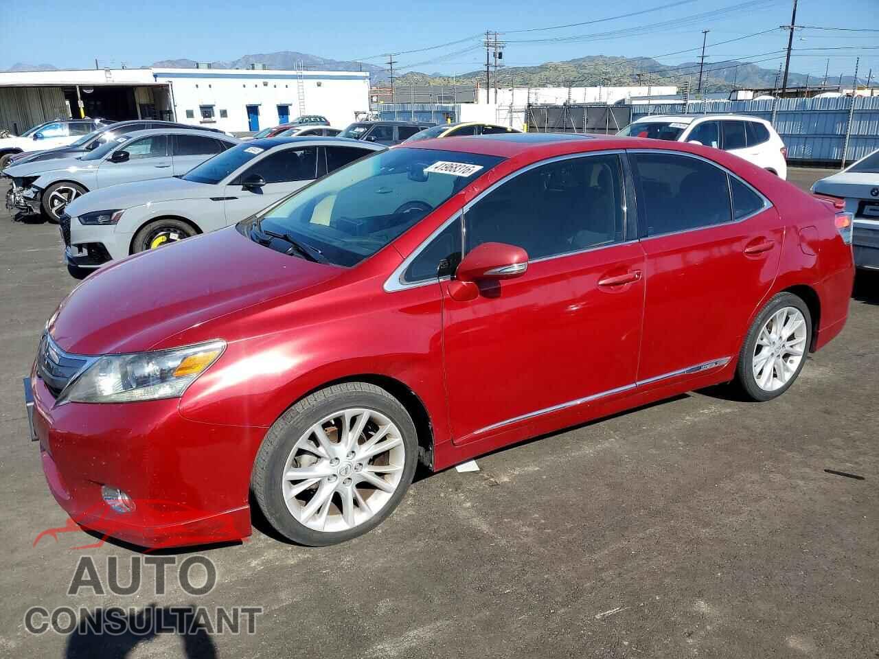 LEXUS HS 250H 2010 - JTHBB1BAXA2015012