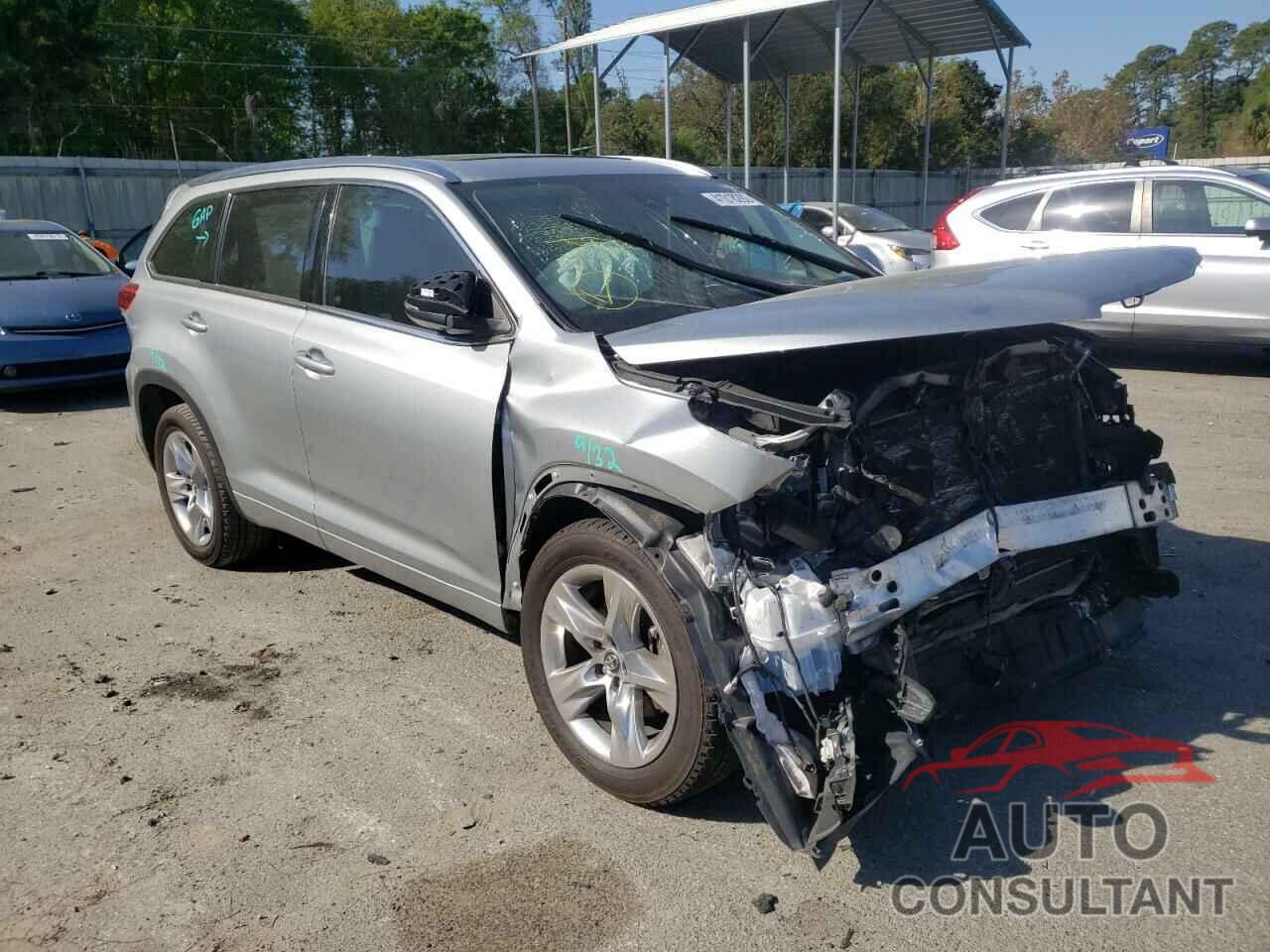 TOYOTA HIGHLANDER 2018 - 5TDYZRFH9JS240589