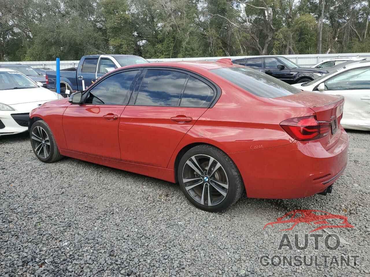 BMW 3 SERIES 2018 - WBA8D9C56JEM32919