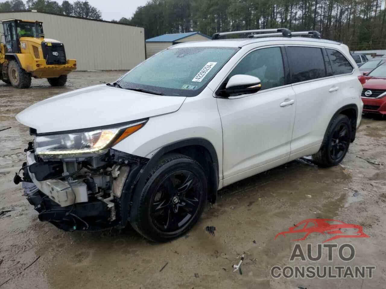 TOYOTA HIGHLANDER 2018 - 5TDDZRFH1JS898907