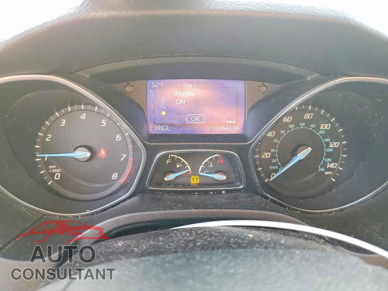 FORD FOCUS 2013 - 1FADP3F2XDL182307
