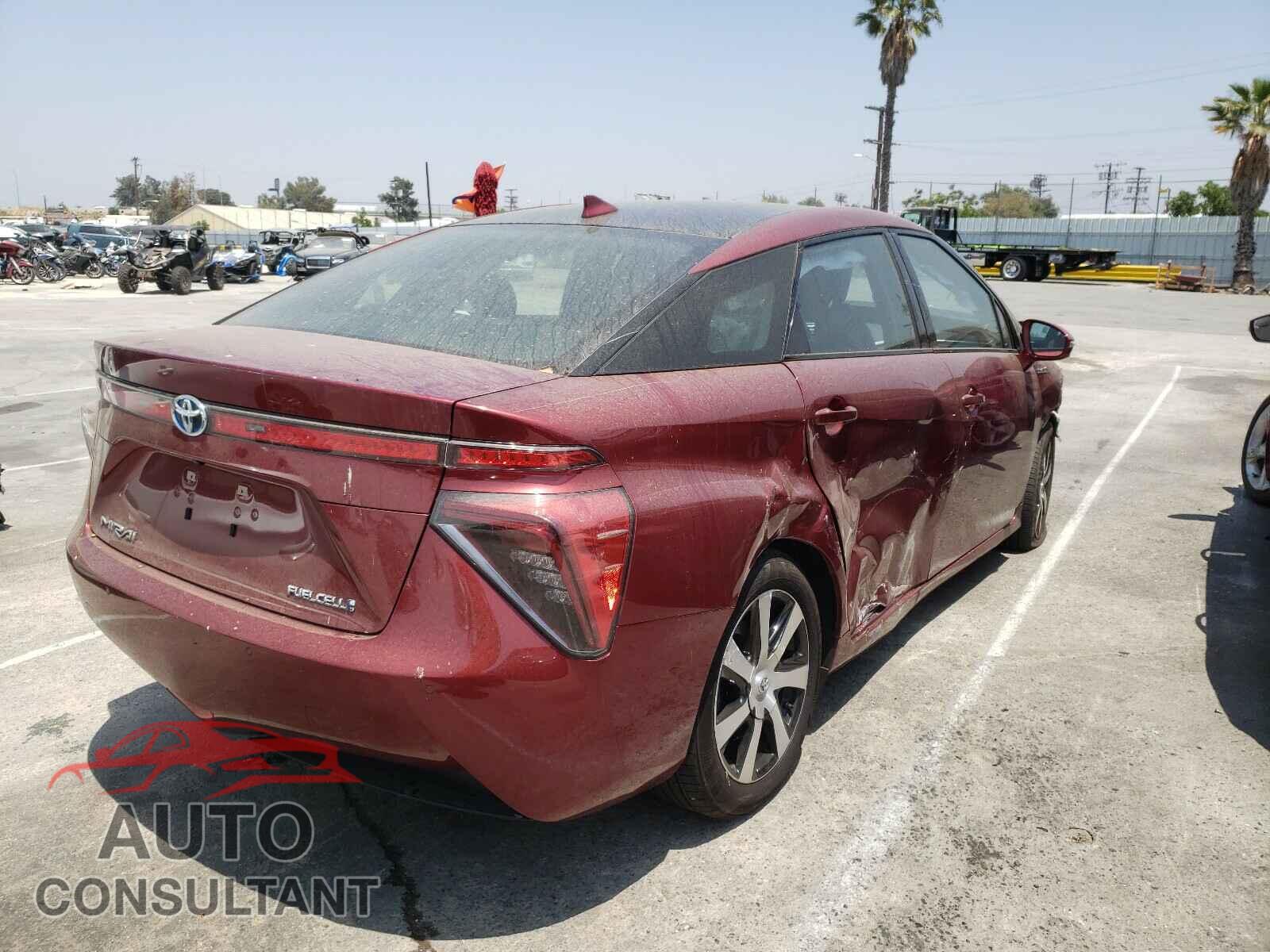 TOYOTA MIRAI 2017 - JTDBVRBD9HA002995