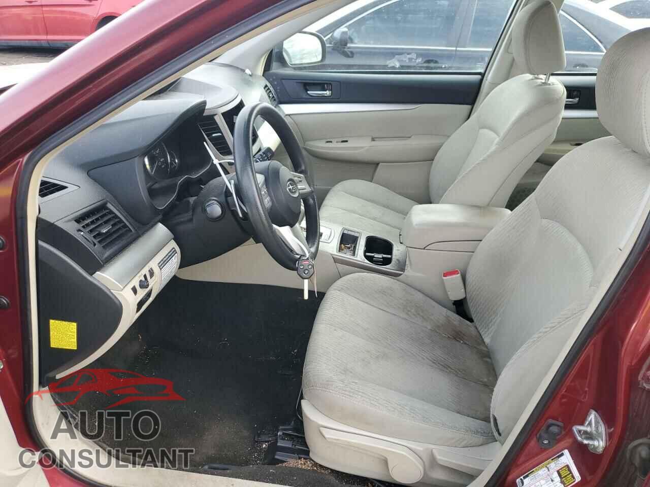 SUBARU OUTBACK 2011 - 4S4BRCAC5B3437112