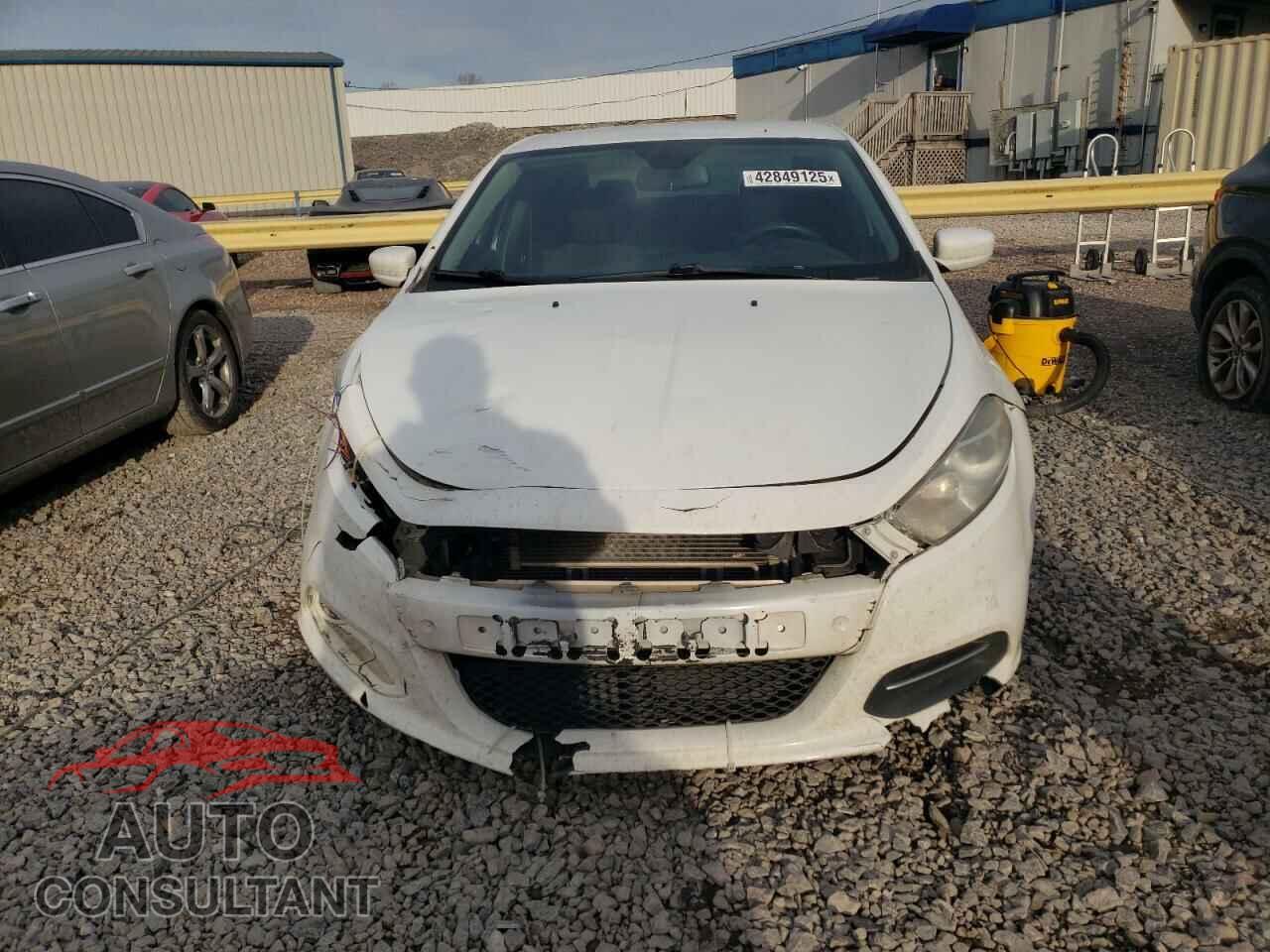 DODGE DART 2016 - 1C3CDFAA4GD635662