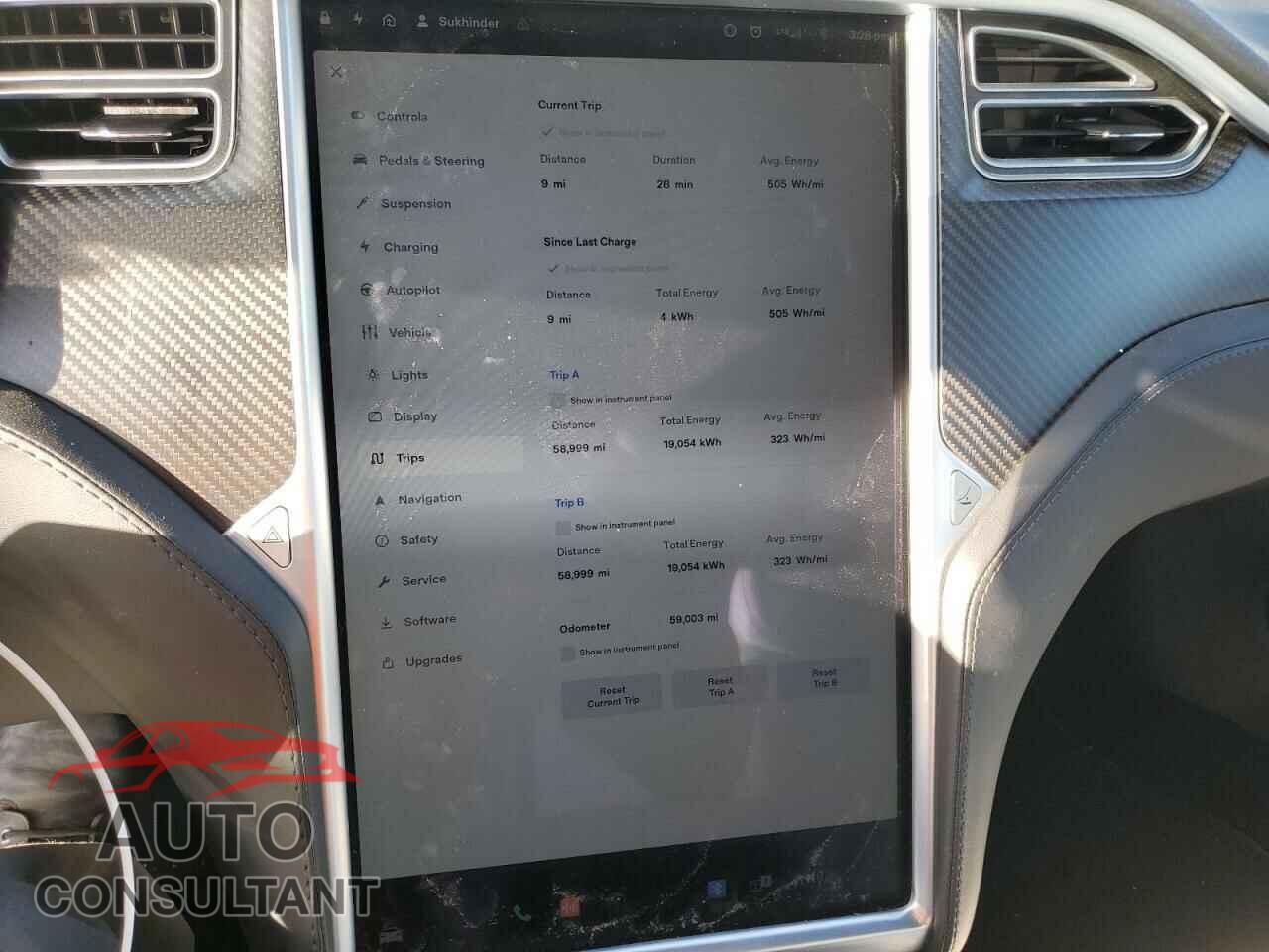 TESLA MODEL S 2017 - 5YJSA1E23HF234197