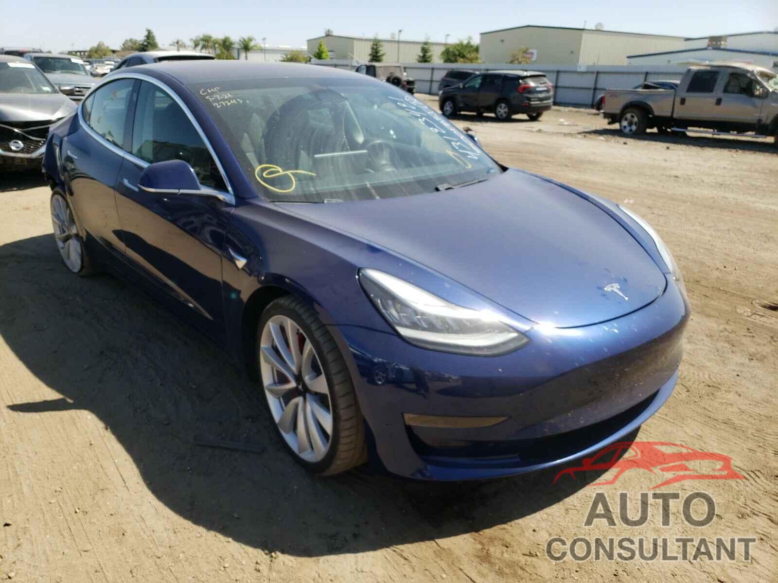TESLA MODEL 3 2019 - 5YJ3E1EB5KF323379